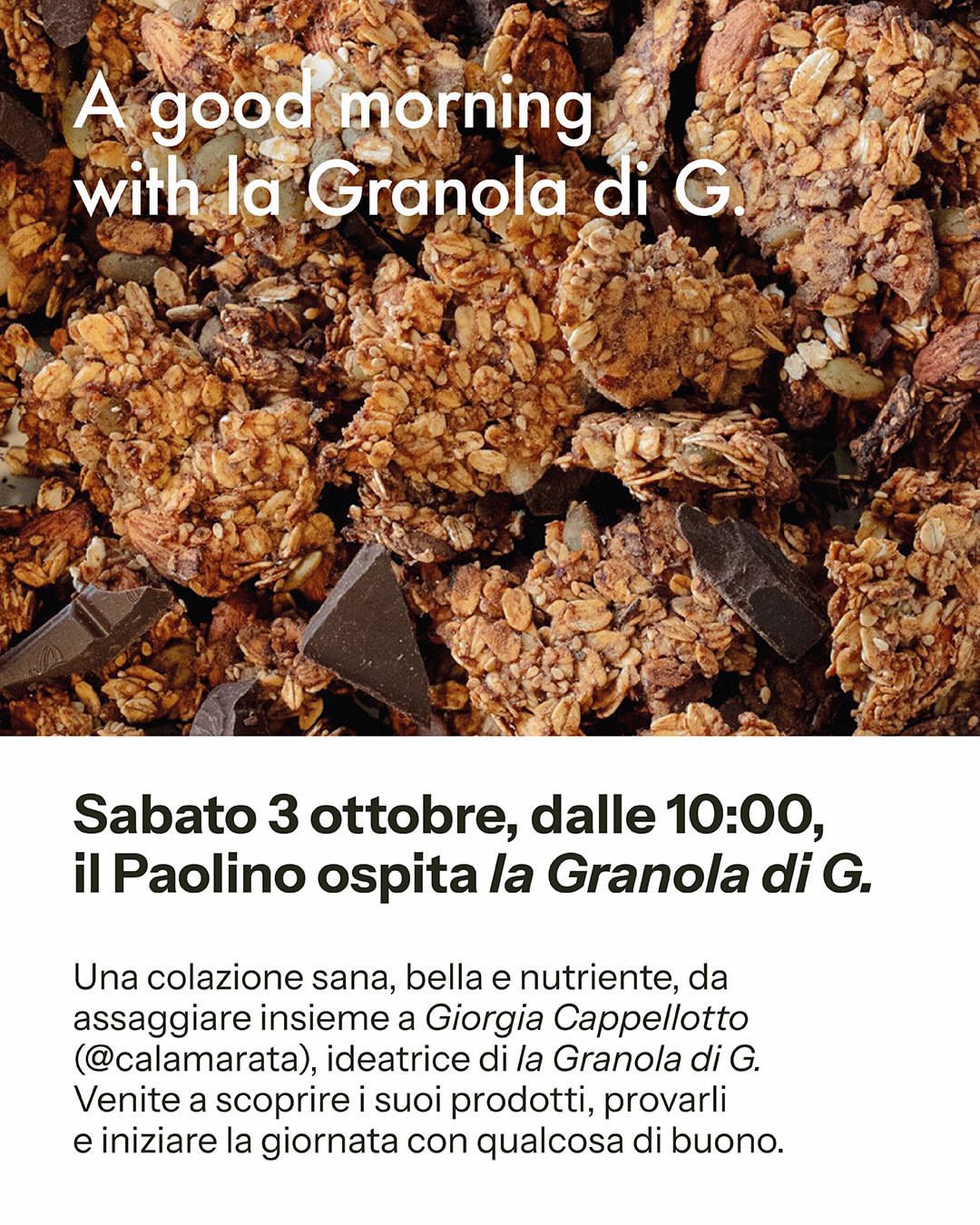 A good morning with la Granola di G., foto 2