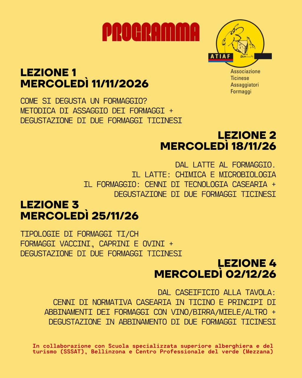 Corso assaggiatori di formaggi ticinesi, foto 2