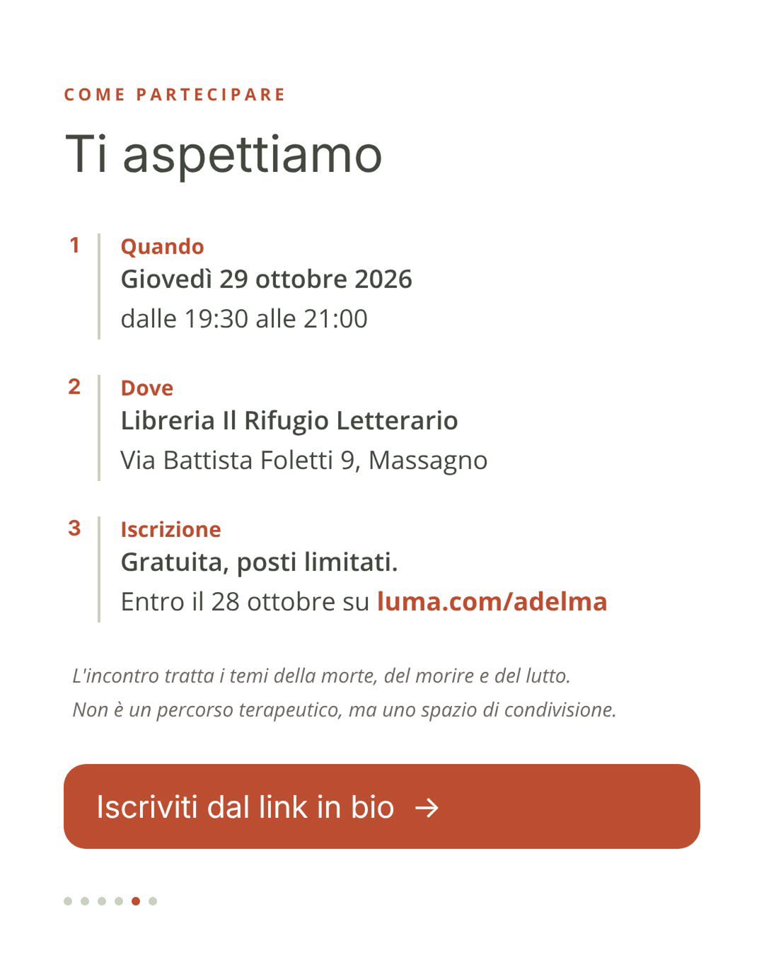 Death Café – Parlare di morte è ancora un tabù?, photo 2