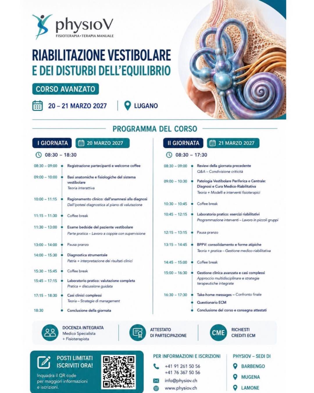 Riabilitazione vestibolare e dei disturbi dell’equilibrio – Corso avanzato, photo 3